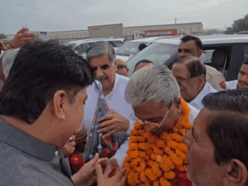 सोनीपत पहुंचे कांग्रेस नवनियुक्त प्रदेशाध्यक्ष:हाईवे पर जिलाध्यक्ष ने किया स्वागत; कुलदीप शर्मा की नाराजगी पर बोले- किसी को कोई शिकायत नहीं