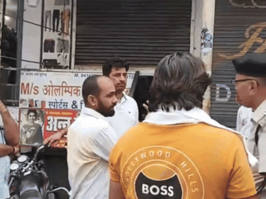 बरवाला में दुकान से लाखों का सामान-कैश चोरी:ताला तोड़कर अंदर घुसे चोर, CCTV कैमरे पर ढका कपड़ा