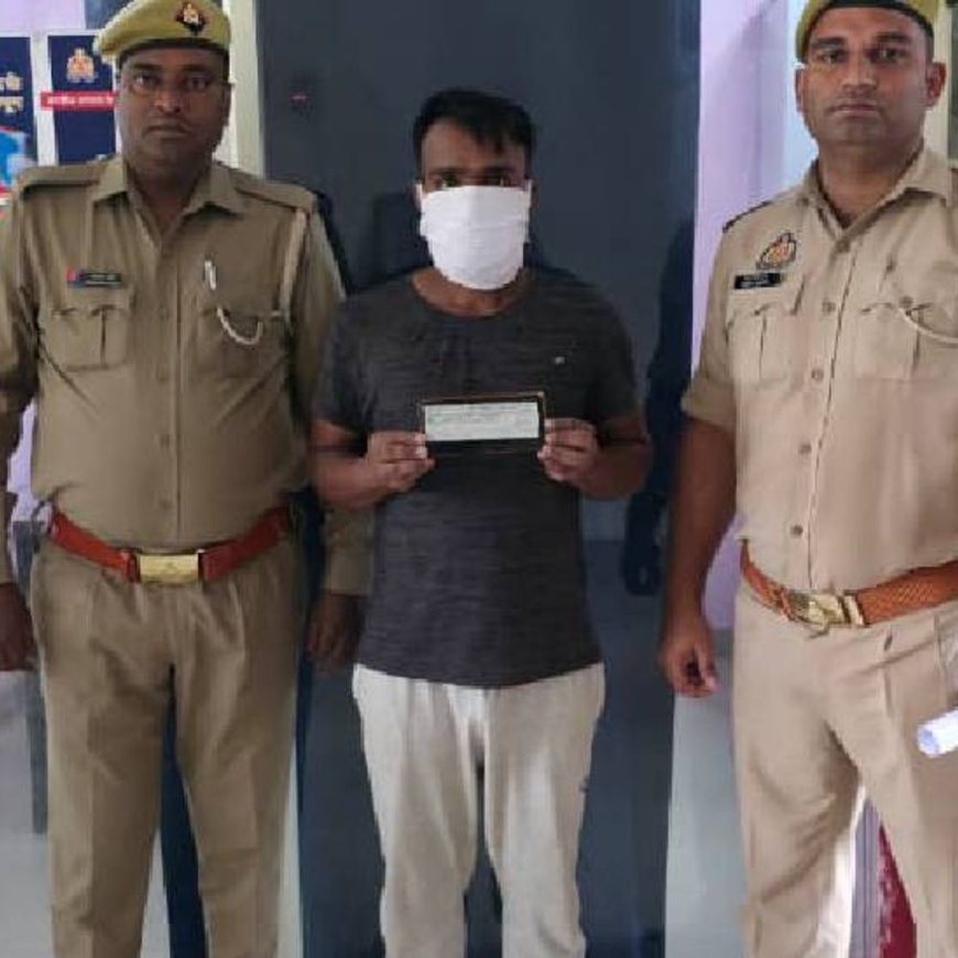 नोएडा में पैसे के लिए बनाई झूठी अपहरण की कहानी:पुलिस ने मथुरा से किया गिरफ्तार, दंपती को फंसाने के लिए पत्नी को किया मैसेज