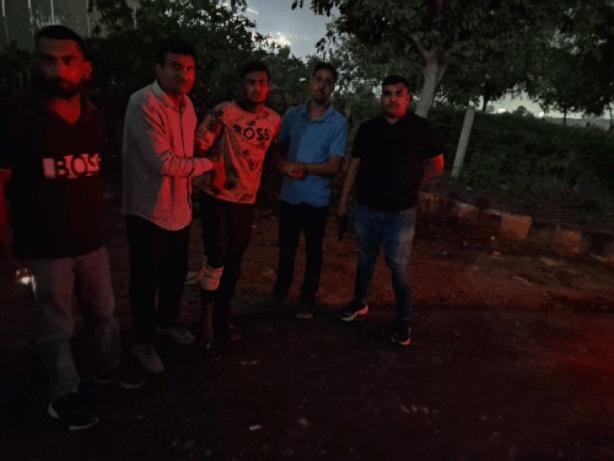 गुरुग्राम में बंबीहा गैंग के 2 शूटरों का एनकाउंटर:पुलिस ने दोनों को गोलियां मारकर पकड़ा; पंजाब से वारदात करने आए थे