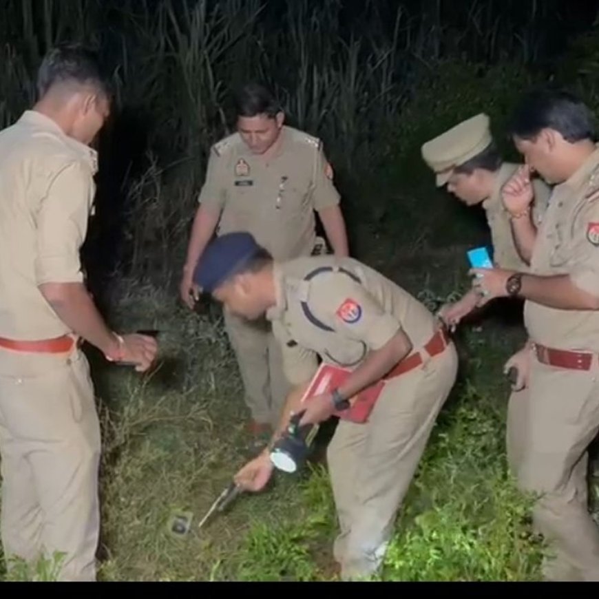ऑपरेशन लंगड़ा के तहत दो शातिर चोर पकड़े गए:मुठभेड़ में एक घायल, दूसरा गिरफ्तार; दिल्ली से चोरी की कार बरामद