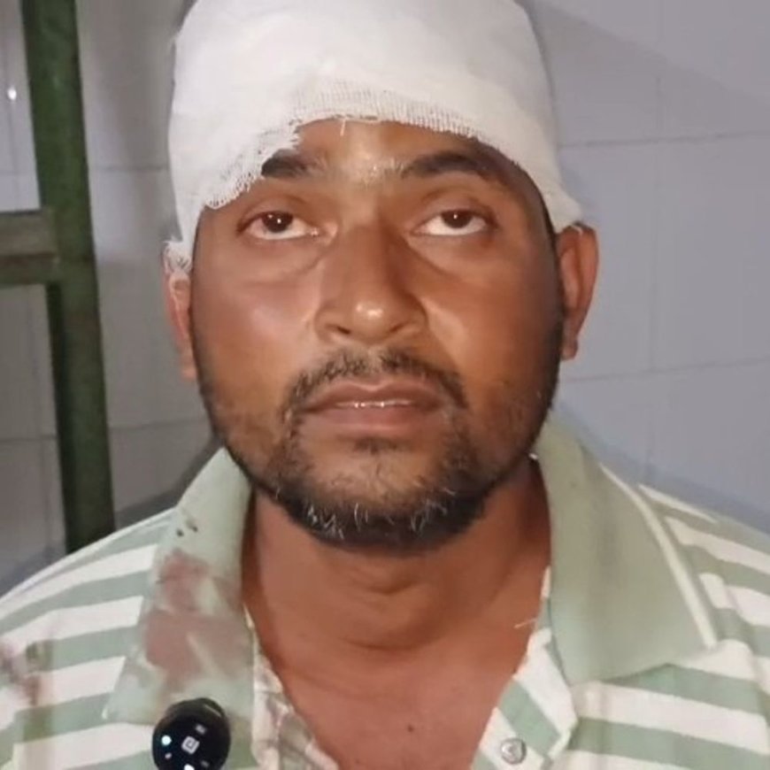 बांसवाड़ा में जमीन विवाद में पत्थरों से किया हमला:बूढ़ा बस्सी गांव में भिड़ा चचेरे भाइयों का परिवार; 3 घायल अस्पताल में भर्ती