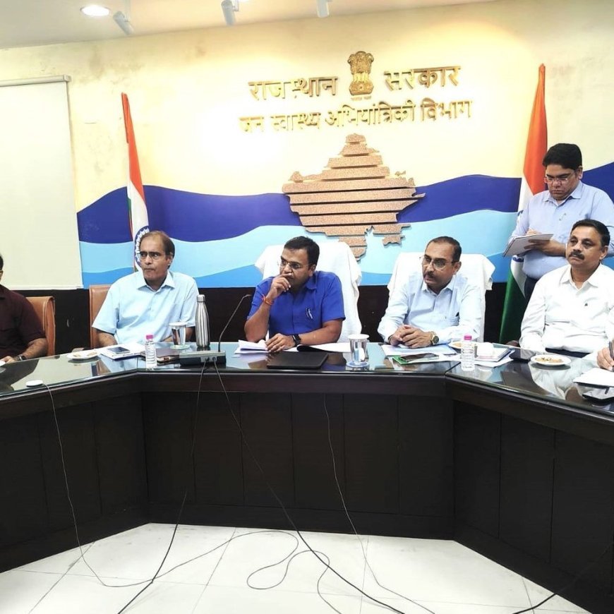 प्रदेश में पहली बार 5 जलापूर्ति परियोजनाएं शुरू होंगी:हाइब्रिड एन्युटी मॉडल पर, 4.20 लाख घरों को मिलेंगे नल कनेक्शन