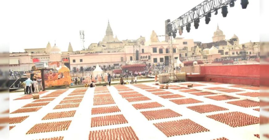 दीपोत्सव 2025 बनेगा प्रदूषणमुक्त महाआयोजन, सरयू के ऊपर खिलेगा हरित सूर्य