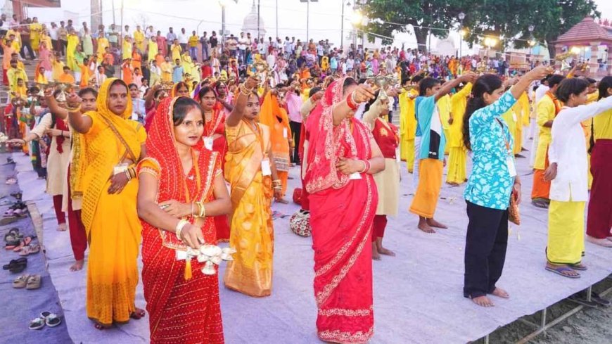 सरयू तट पर गूंजेगी मां सरयू की महाआरती, अयोध्या में फिर बनेगा रिकॉर्ड