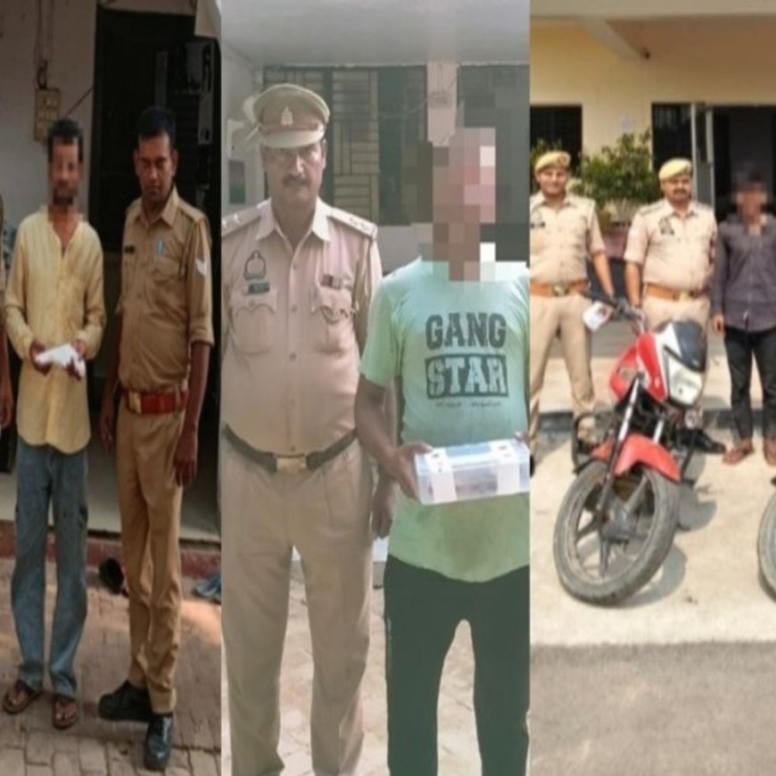 सुल्तानपुर में कार्य में लापरवाही पर दो SHO सस्पेंड:SP ने की कार्रवाई, एक ने हिस्ट्रीशटर प्रधान पति के साथ मनाई थी बर्थडे पार्टी