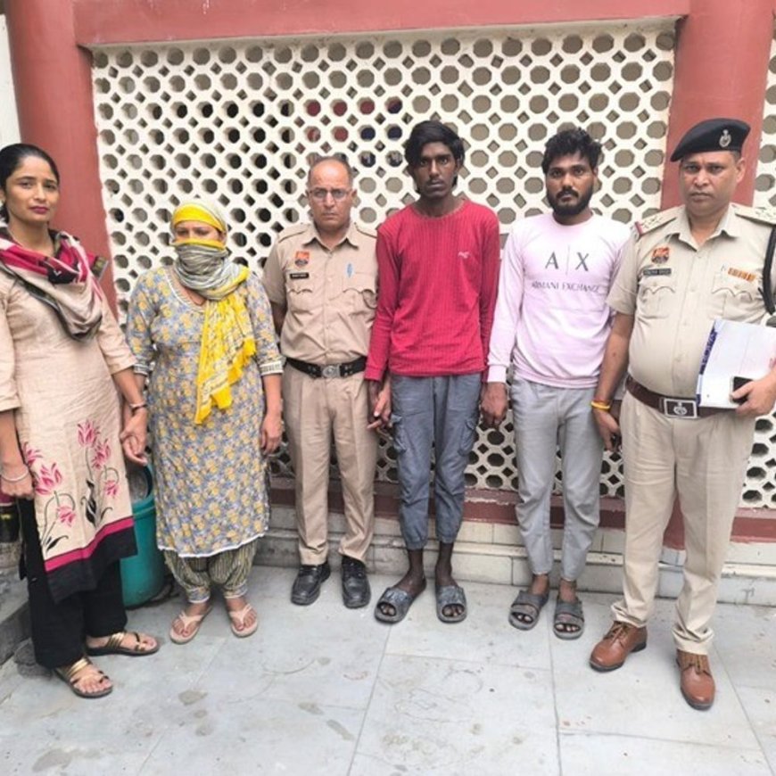 सोनीपत हलवाई मर्डर केस में महिला समेत 3 अरेस्ट:चेक बाउंस को लेकर हुआ विवाद; कोठड़े में ईंट से मारा, रिमांड पर लिए