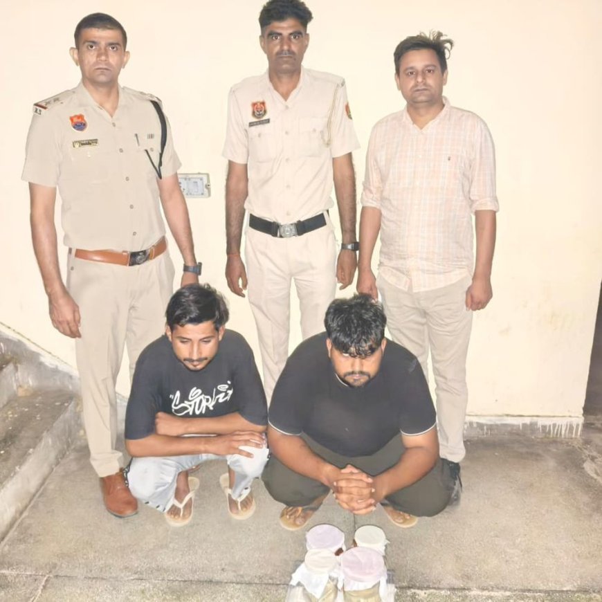 हिसार में 2 ठग गिरफ्तार, ₹2.30 लाख कैश बरामद:3 अन्य वारदातों का खुलासा; CSC संचालक से हड़पे थे 35 हजार