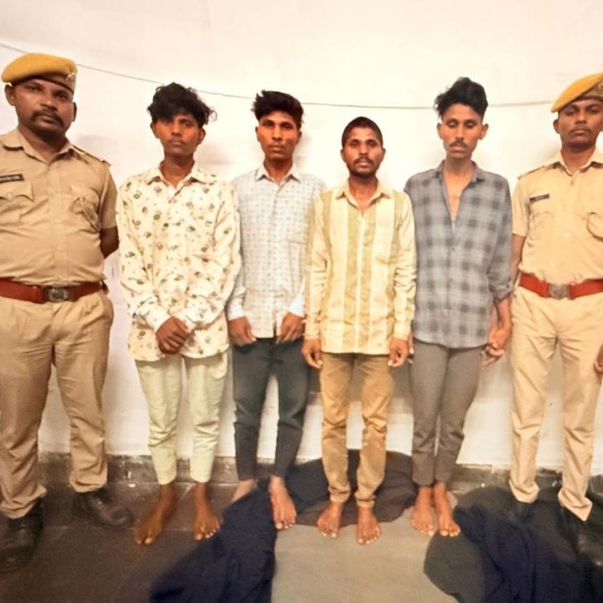 मां को डायन कहने पर किया था भाई का मर्डर:बड़े भाई की मौत मामले में चार छोटे भाई गिरफ्तार, तीन दिन की रिमांड पर भेजा