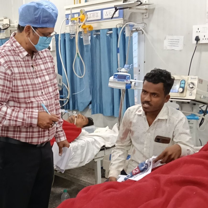 कानपुर मेडिकल कॉलेज का तीन सदस्य टीम ने किया निरीक्षण:इमरजेंसी की स्वास्थ्य सेवाएं, OT की देखिए सुविधाएं; अब शासन को भेजेंगे रिपोर्ट