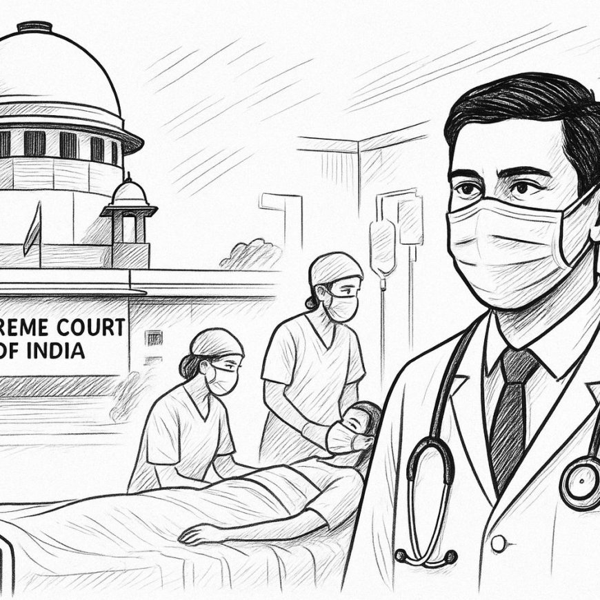 सुप्रीम कोर्ट बोला- डॉक्टर्स का ध्यान रखना हमारी जिम्मेदारी:नहीं तो समाज माफ नहीं करेगा; कोविड में मृत प्राइवेट डॉक्टर्स को सरकारी बीमा का लाभ मिले