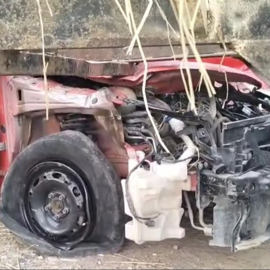 जींद में कार-ट्रैक्टर की टक्कर, युवक की मौत:खरखौदा से लौट रहा था, NH-352 पर हादसा; ट्रैक्टर ड्राइवर के खिलाफ FIR