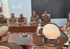 वंदे मातरम के 150 साल पूरे होने पर जश्न:मुजफ्फरनगर में पालिका-पुलिसकर्मियों ने सामूहिक गायन कर मनाया जश्न