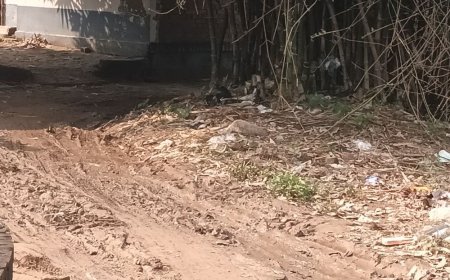 जौनपुर के कबूलपुर गांव में टूटी सड़क और गंदगी:ग्रामीणों ने सड़क पर उतरकर किया प्रदर्शन, आने-जाने में लोगों को परेशानी