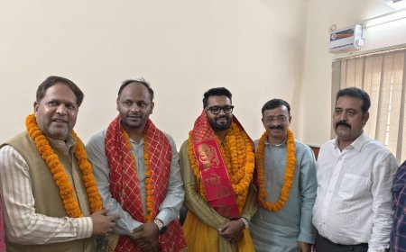 भारतीय जनता युवा मोर्चा के प्रदेश अध्यक्ष श्री विपुल मैंदोली जी का रुद्रपुर में भव्य स्वागत