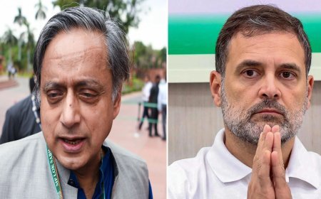 शशि थरूर ने परिवारवाद की मजबूत दीवारें हिला कर राजनीति की सबसे बड़ी समस्या दूर करने का प्रयास किया