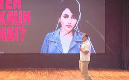 राहुल के प्रेस कॉन्फ्रेंस में दिखी ब्राजीलियन मॉडल सामने आई:दावा- लेरिसा नाम है; वीडियो में बोली- बिना पूछे तस्वीर खरीदी, कभी भारत नहीं गई