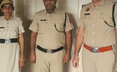 भिवानी में 3 नाबालिग छात्राएं 6 घंटे में बरामद:स्कूल के लिए निकलीं, पर घर नहीं लौटीं थीं, पुलिस ने हिसार रेलवे स्टेशन क्षेत्र से किया बरामद