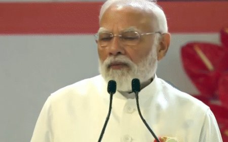 PM बोले- 1937 में वंदे मातरम् के टुकड़े हुए:इस गीत का एक हिस्सा हटा दिया गया, इसी विभाजन ने बंटवारे का बीज बोया