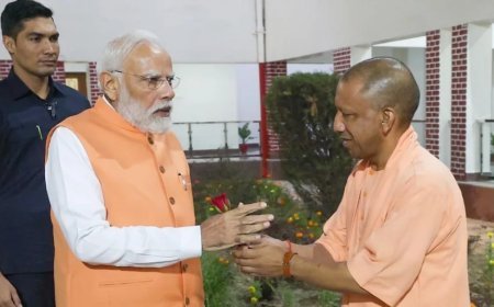 प्रधानमंत्री मोदी का काशी दौरा, काशीवासियों ने किया भव्य स्वागत, गूंजा 'हर हर महादेव' का नारा