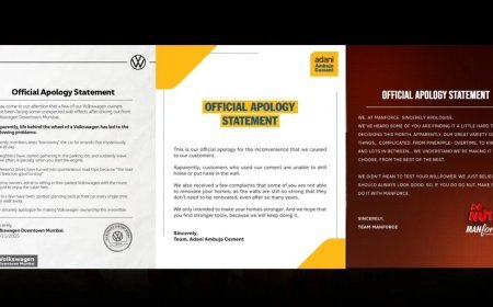 #OfficialApologyTrend : Manforce से लेकर Adani Ambuja Cement तक, आखिर हर ब्रांड क्यों मांग रहा है माफी?