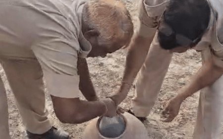 अवैध शराब के खिलाफ आबकारी की प्रदेशभर में कार्रवाई:अलवर, जोधपुर, नागौर में अवैध शराब बरामद, कई जगह वॉश सहित भट्टियां नष्ट की