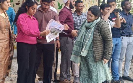 डर ट्रेनिंग आईएएस अधिकारियों ने ऐतिहासिक स्थलों का भ्रमण किया:मसूरी अकादमी के अधिकारियों ने उद्योग और पर्यावरण धरोहरें देखीं