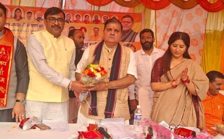 भाजपा अध्यक्ष भट्ट ने मंडल बूथ कार्यकर्ता सम्मेलन अभियान का काशीपुर से किया शुभारंभ