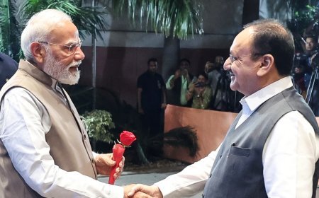 Bihar Election Results: जश्न की तैयारी में BJP, शाम 6 बजे पार्टी दफ्तर पहुंचेंगे PM Modi और Nadda