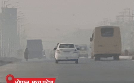 MP-राजस्थान में शीतलहर, 17 शहरों में 10° से कम तापमान:दिल्ली-हरियाणा में हवा जहरीली, AQI 400 पार; सुप्रीम कोर्ट बोला- सिर्फ मास्क काफी नहीं