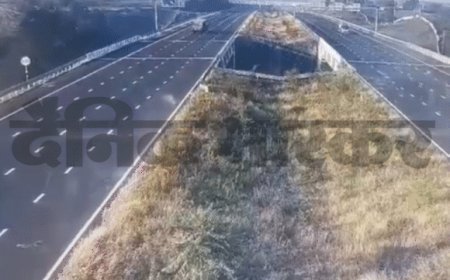 150 की स्पीड से खाई में गिरी कार...5 मौत, VIDEO:रतलाम में दिल्ली-मुंबई एक्सप्रेस वे पर ड्राइवर को झपकी आई; मृतकों में एक बच्चा