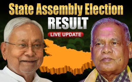 LIVE: Bihar Election Result 2025 जीतनराम मांझी ने कहा- मुख्‍यमंत्री तो नीतीश कुमार ही बनेंगे
