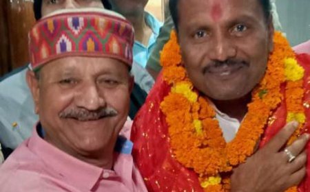 बिहार में एनडीए की शानदार जीत पर भाजपाईयों ने मनाया जश्न