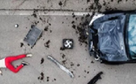 इंतजार करती रही पत्नी हादसे में मारा गया पति:पंचर की दुकान ढूंढने निकले पति को वाहन ने मारी टक्कर के बाद मौत