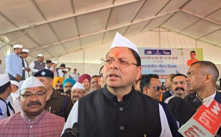 माननीय मुख्यमंत्री पुष्कर सिंह धामी ने 1967:97 लाख लागत दो कार्यों का लोकार्पण व शिलान्यास किया।*