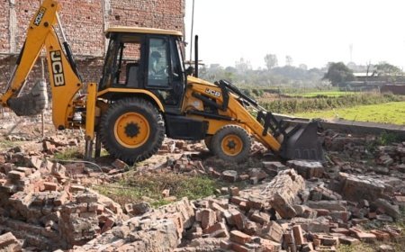 पंचकूला में DTP टीम ने ढहाए अवैध निर्माण:3 गांवों में की कार्रवाई, कॉलोनी विकसित करने के लिए नहीं ली अनुमति