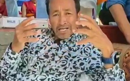 भास्कर अपडेट्स:सोनम वांगचुक अरेस्ट केस- सुप्रीम कोर्ट में 8 दिसंबर तक सुनवाई टली; पत्नी ने गिरफ्तारी के खिलाफ याचिका दायर की है