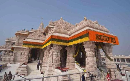अयोध्या में श्रीराम जन्मभूमि मंदिर के शिखर पर ध्वज फहराएंगे प्रधानमंत्री मोदी