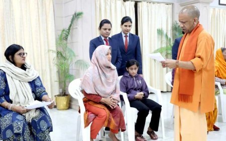 प्रदेश भर से आए फरियादी, हर पीड़ित से स्वयं मिले मुख्यमंत्री योगी