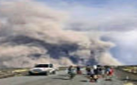 भारत ने पहली बार संभाले ऐसे हालात:गुजरात के रास्ते राजस्थान में राख के बादल ने एंट्री ली, हर घंटे हवा जांची