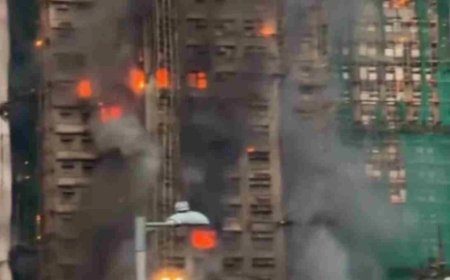 LIVE: हांगकांग अग्निकांड में मृतकों की संख्‍या बढ़कर 94 हुई