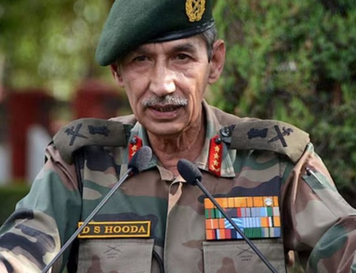 सर्जिकल स्ट्राइक हीरो के साथ पंजाब पुलिस की दबंगई:हरियाणा के लेफ्टिनेंट जनरल हुड्‌डा की कार को एस्कॉर्ट से टक्कर मारी; DGP ने रिपोर्ट तलब की