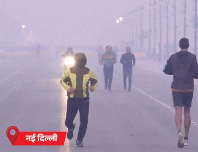 राजस्थान के फतेहपुर में पारा 5°,हिमाचल का ताबो माइनस 6.6°:MP के 4 जिलों में टेम्परेचर 10° से नीचे; दिल्ली में AQI लेवल 450 पार