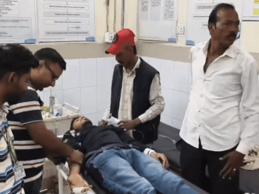 श्रीगंगानगर में फर्नीचर व्यापारी से लाखों की लूट:आंखों में मिर्ची डालकर पैसों से भरा बैग छीनकर भागे बदमाश, चाकुओं से किया जानलेवा हमला