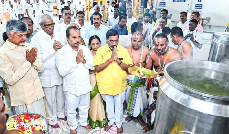 तिरुपति लड्डू की आस्था से खिलवाड़, मिलावटी घी के रसायन सप्लायर दिल्ली से गिरफ्तार