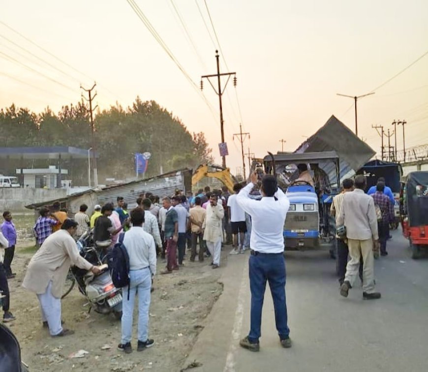 रूद्रपुर में नशा माफियाओं पर नगर निगम का बड़ा प्रहार