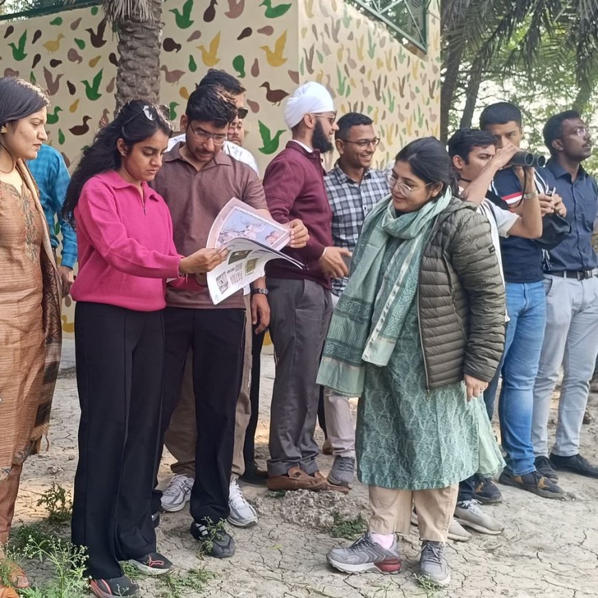 डर ट्रेनिंग आईएएस अधिकारियों ने ऐतिहासिक स्थलों का भ्रमण किया:मसूरी अकादमी के अधिकारियों ने उद्योग और पर्यावरण धरोहरें देखीं