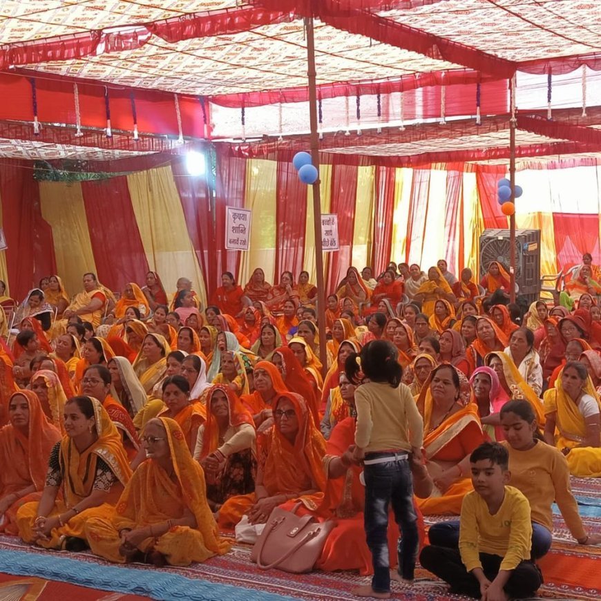 श्रीमद्भागवत कथा में श्रीकृष्ण जन्मोत्सव मनाया:अजामिल, प्रह्लाद चरित्र और गजेंद्र मोक्ष प्रसंगों का वर्णन हुआ