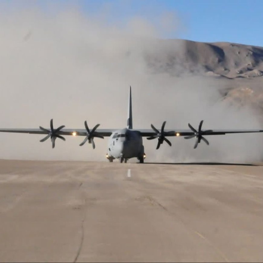 1962 जंग के बाद बंद न्योमा एयरबेस फिर शुरू:चीन बॉर्डर के पास लद्दाख में 13000 फीट ऊंचाई पर बना, एयरफोर्स चीफ ने लैंड किया एयरक्राफ्ट