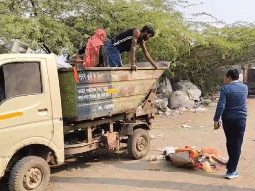 बहादुरगढ़ में प्रदूषण बोर्ड की बड़ी कार्रवाई:​​​​​​​कृष्णा नगर में मिला अवैध डंपिंग प्वाइंट, प्लास्टिक वेस्ट की दो फैक्ट्रियां सील, नप को नोटिस